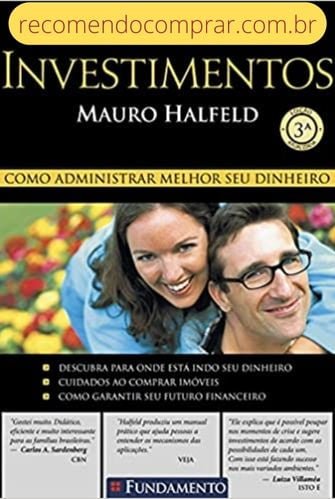 Capa do Livro Investimentos, de Mauro Halfeld