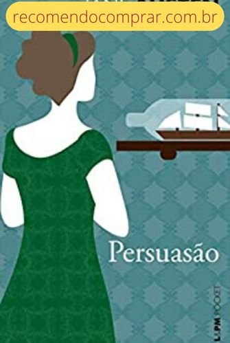 Capa do livro Persuasão, de Jane Austen