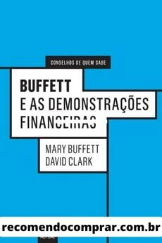 Capa de Buffet e as Demonstrações Financeiras, um detalhado livro sobre os métodos de investimento de Warren Buffet.