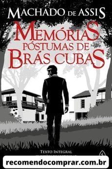 Capa de Memórias Póstumas de Brás Cubas, que abre a nossa lista dos melhores livros de Machado de Assis