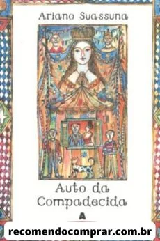 Capa de O Auto da Compadecida, que é um dos grandes livros literários brasileiros e virou até filme.