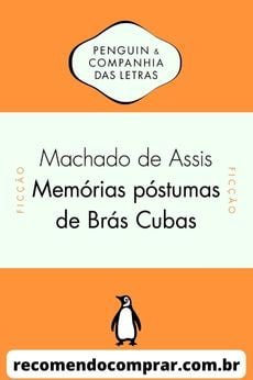 Capa de Memórias Póstumas de Brás Cubas. 