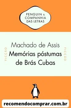 Capa de Memórias Póstumas de Brás Cubas.