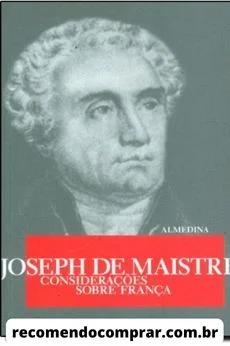 Capa de Considerações Sobre a França, de Joseph de Maistre