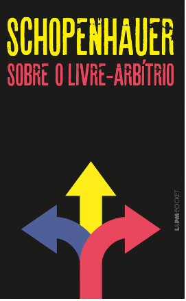 Capa do livro Sobre o Livre Arbítrio,  por Arthur Schopenhauer