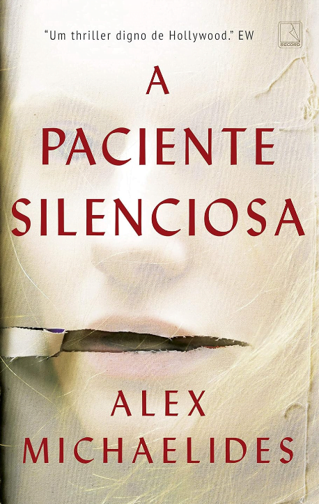 Capa do livro A Paciente Silenciosa, por Alex Michaelides
