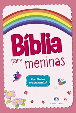 Capa do livro Bíblia para Meninas, por Ciranda Cultural