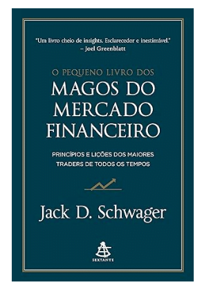 Capa do livro O pequeno livro dos magos do mercado financeiro, que fecha a nossa lista dos melhores livros sobre day trade.