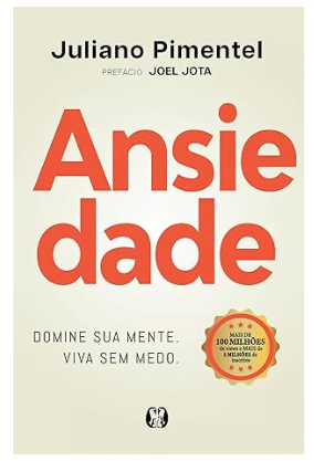 Capa do livro "Ansiedade: Domine sua mente. Viva sem medo."