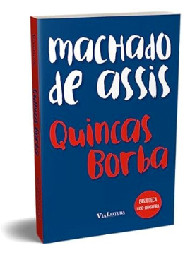 Capa do livro Quincas Borba,
por Machado de Assis