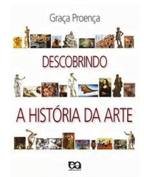 Capa de Descobrindo a História da Arte, por Graça Proença