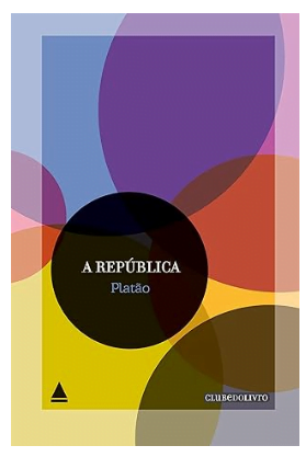 Capa de A República, de Platão, um dos livros de filósofos gregos mais famosos.