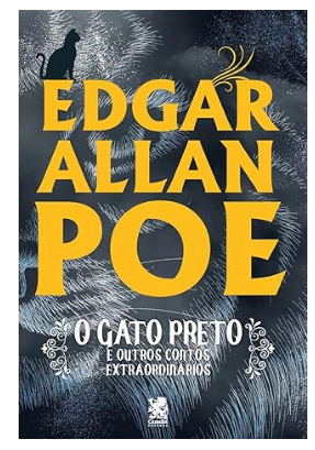 Capa de O Gato Preto e Outros Contos Extraordinários, de Edgar Allan Poe