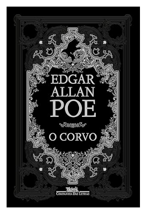 Capa de O Corvo, que abre a nossa lista dos melhores livros de Edgar Allan Poe.